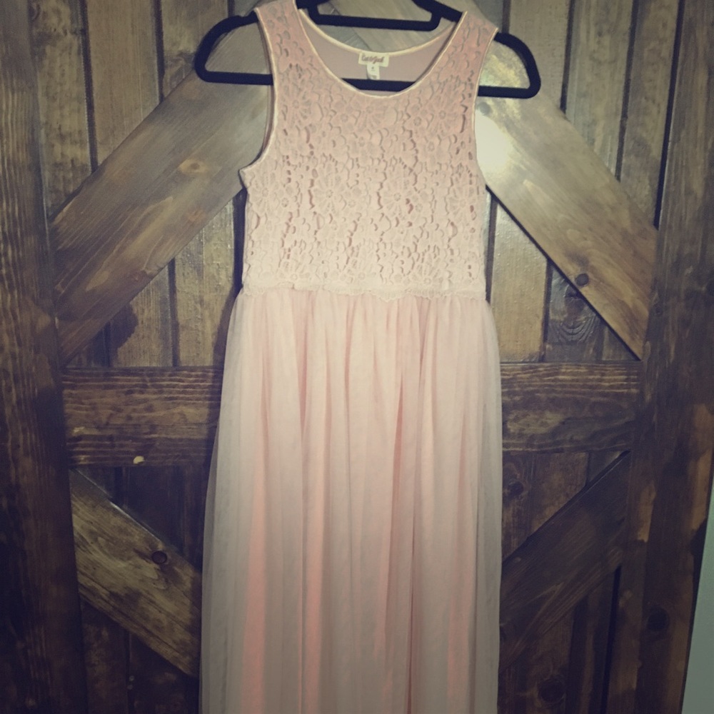 Girls Maxi Tulle Dress
